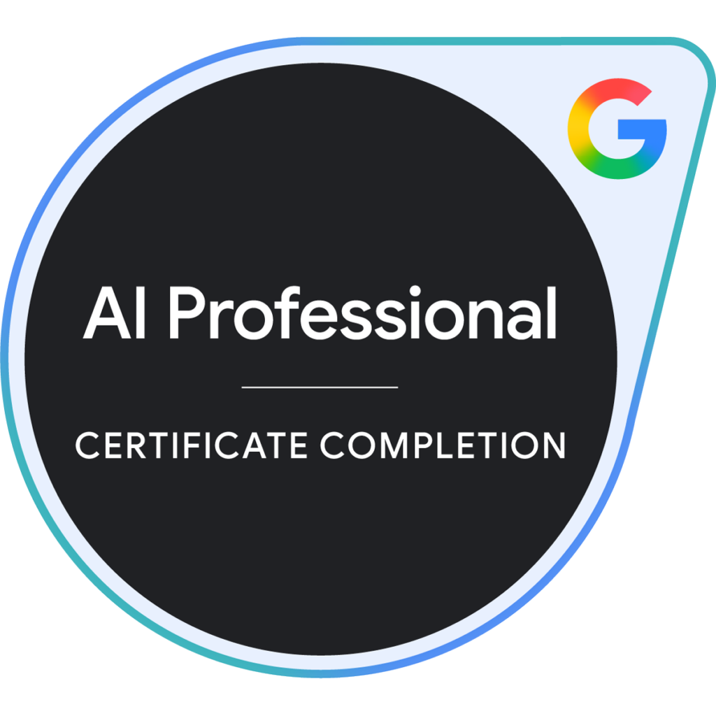 Ai Professional Badge - Google