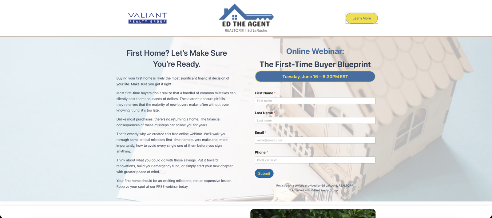 Ed the Agent Website
